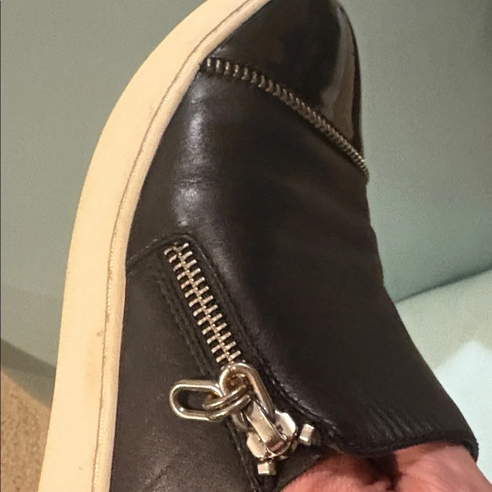 EUC Michael Kors Black and Cream WOMEN’s Loafers, 7.5 - Picture 4 of 8